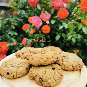 Healthy-ish Chocolate Orange Oatey Cookies
