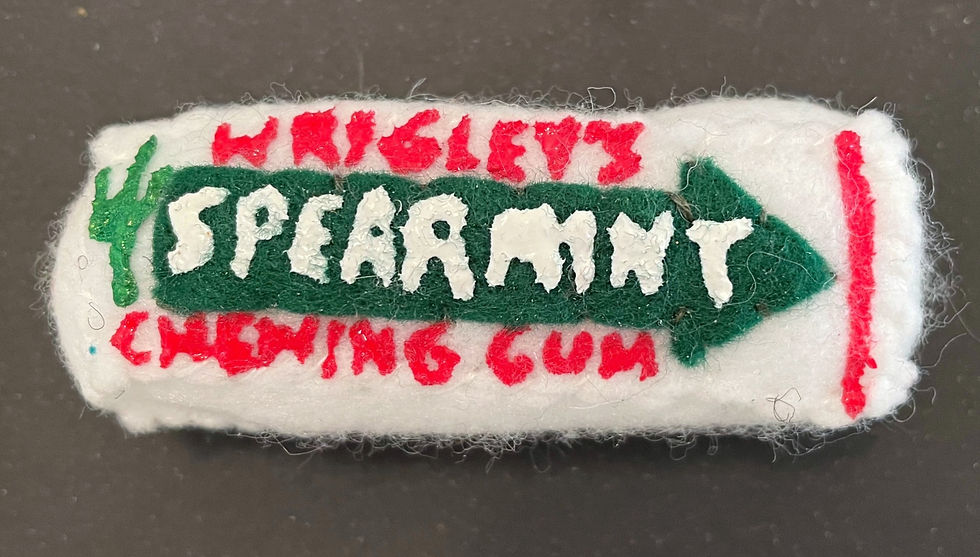 Thumbnail: Lucy Sparrow "Spearmint"