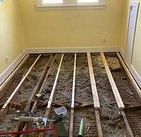 custom floor joist shims