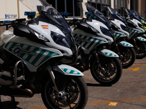 Exposicion Guardia Civil Trafico Komando Bike Festival