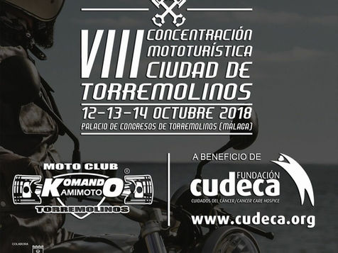 VIII Concentración Mototuristica Ciudad de Torremolinos a beneficio de CUDECA