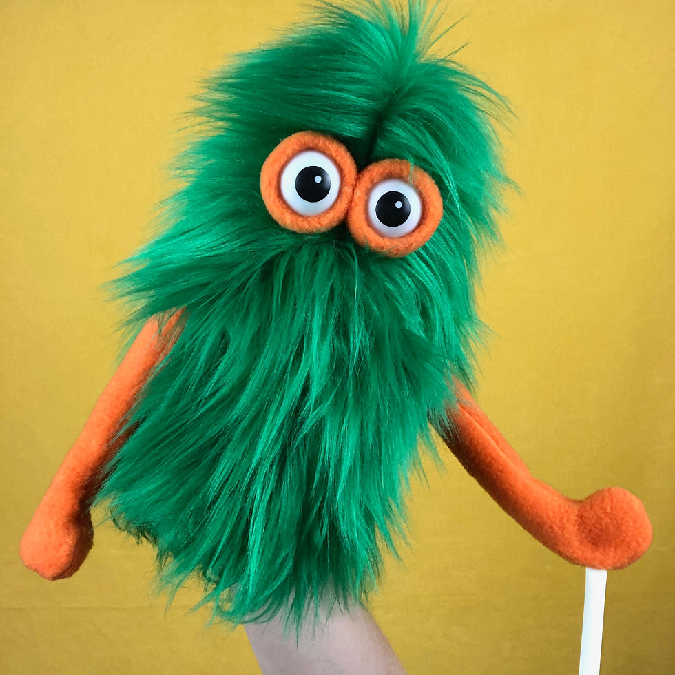 Green mini-monster