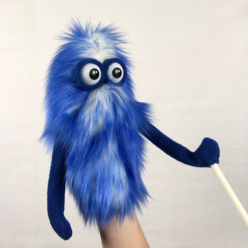 Blue and White Speciality fur