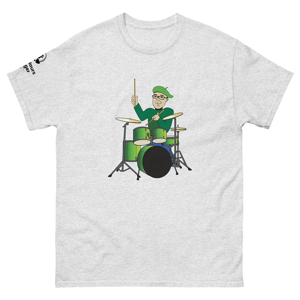 Thumbnail: Polyrhythmic Music Services Light Colors Classic Tee