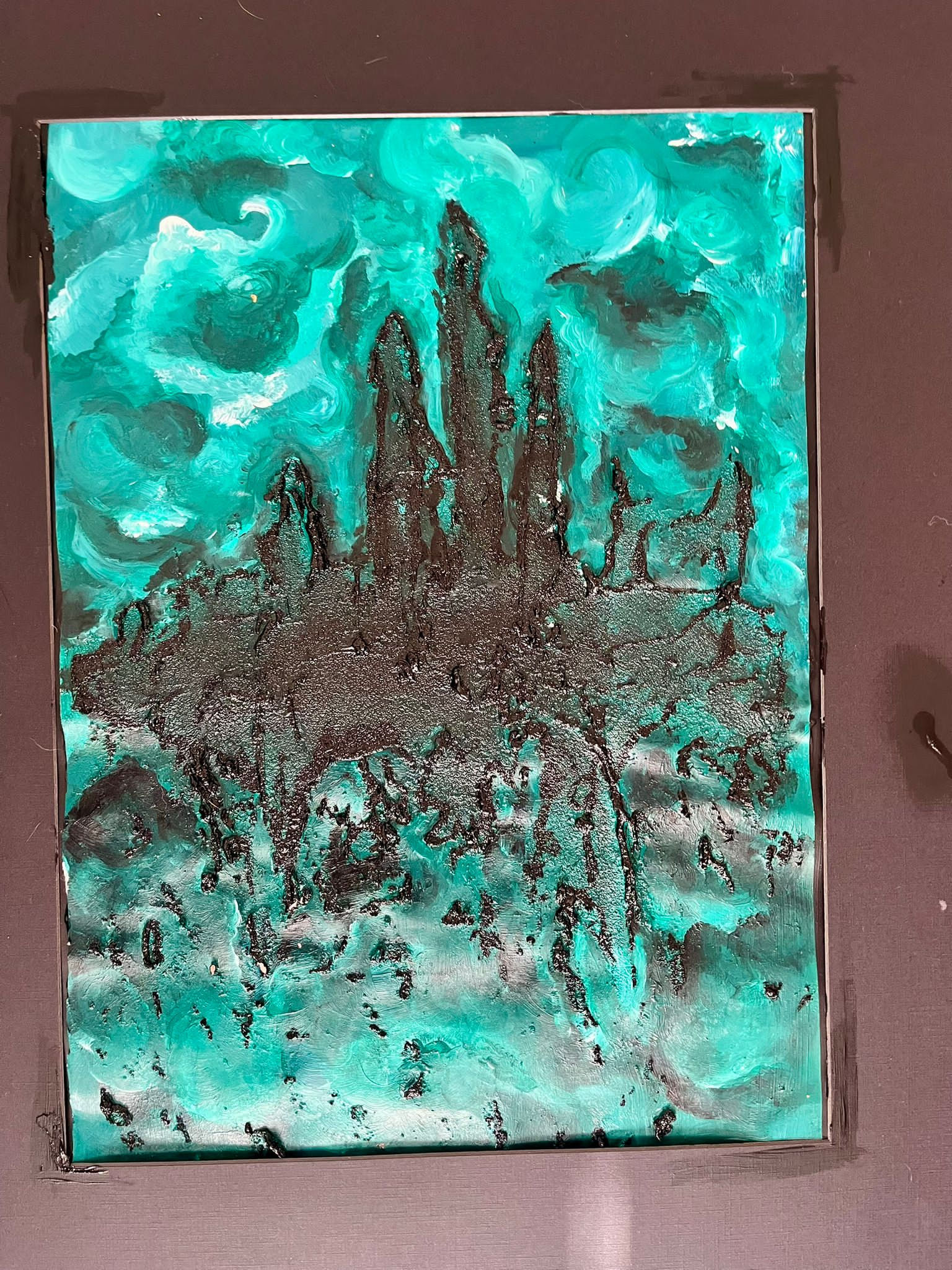 Cityscape Through a Portal