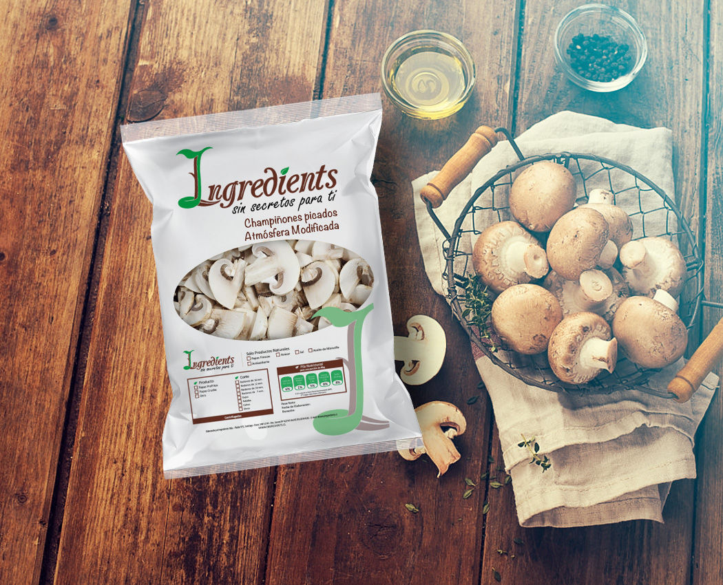 Champiñones Cortados