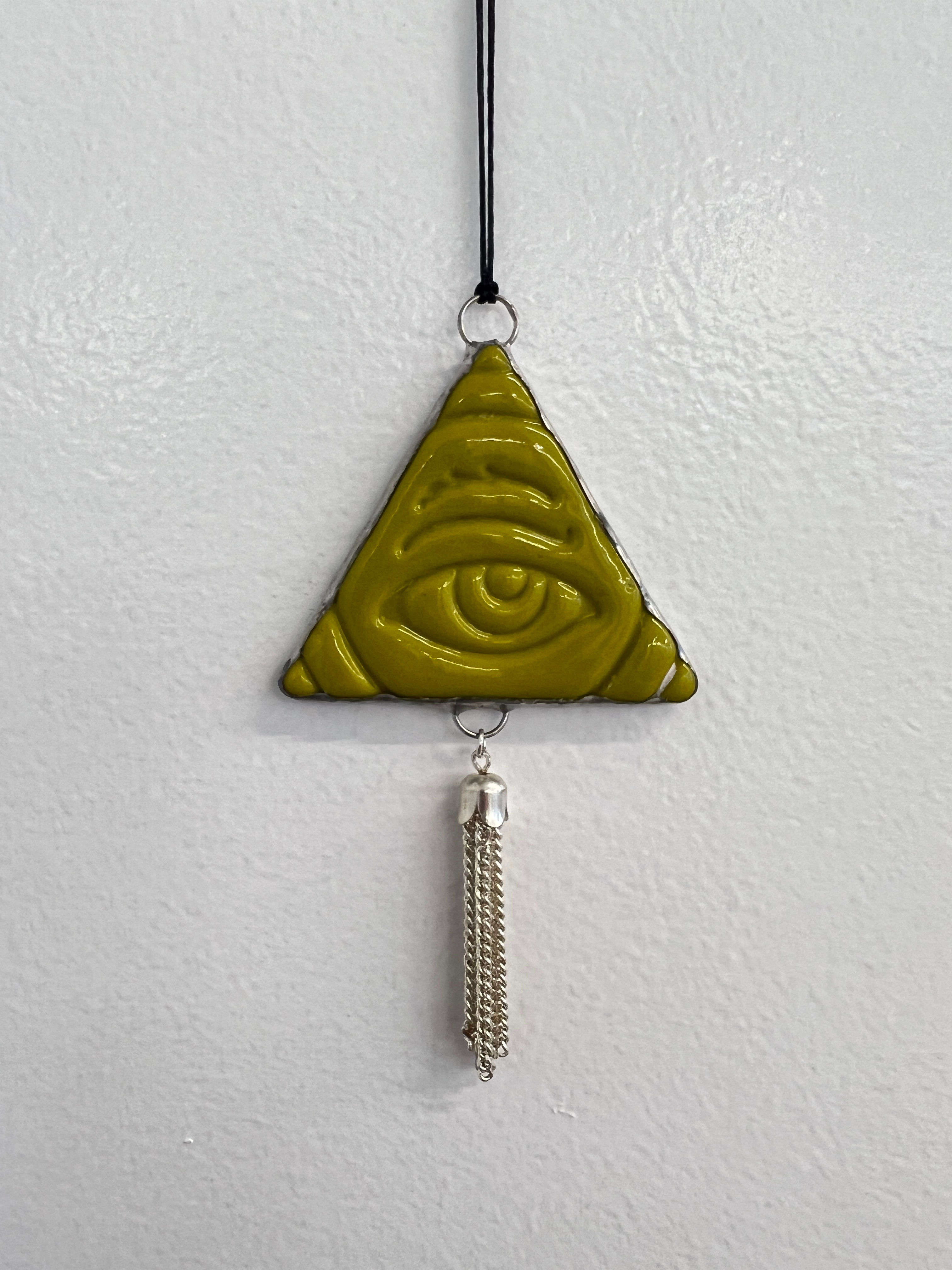 Glass Clay Eye Ornament by Julie Morrice