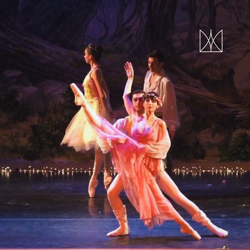 World-class dancers of Ajkun Ballet Company performing A Midsummer Night’s Dream in New York City