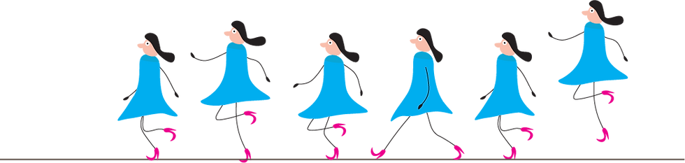 happy walk