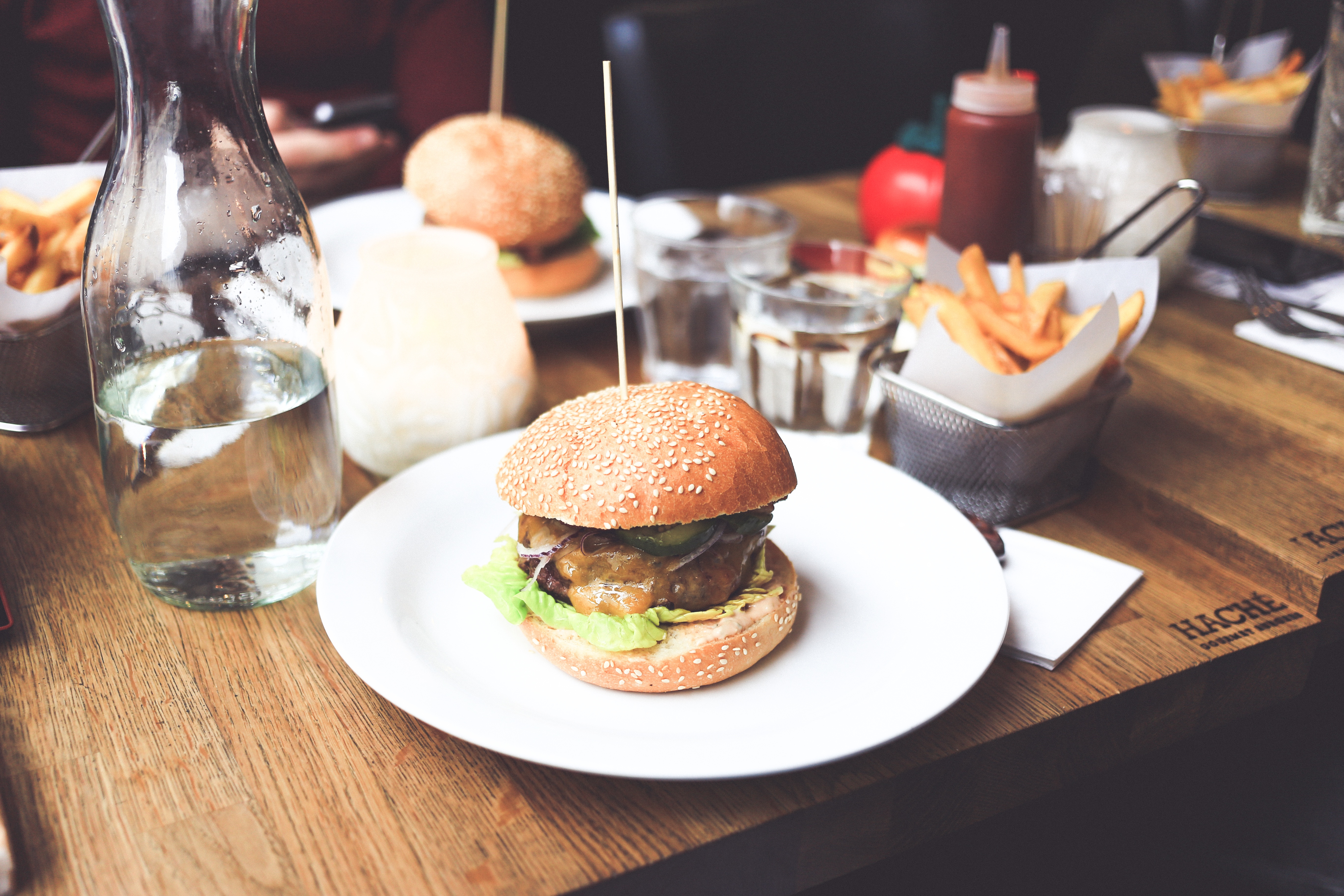 Arranged Food and Objects