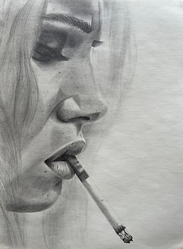 dessin portrait au crayon