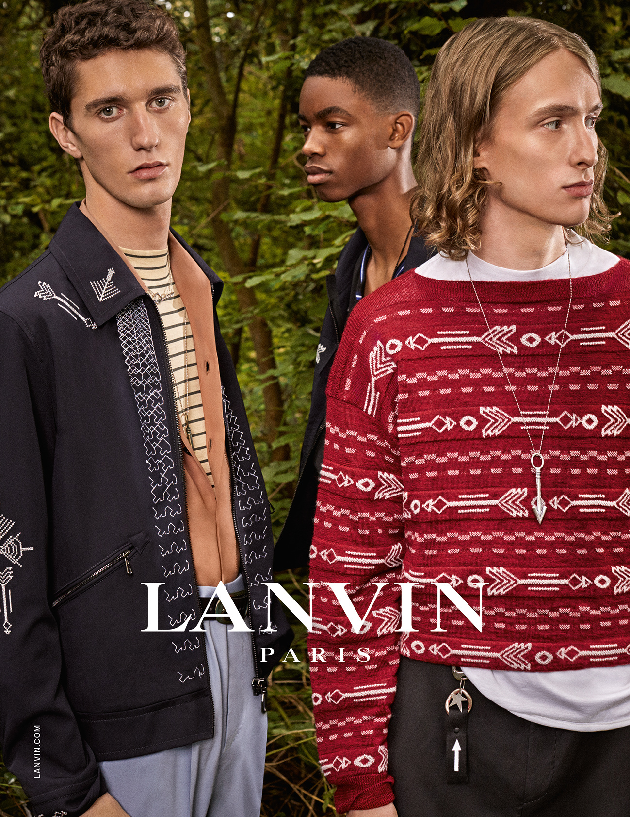 collier homme lanvin collier homme lanvin