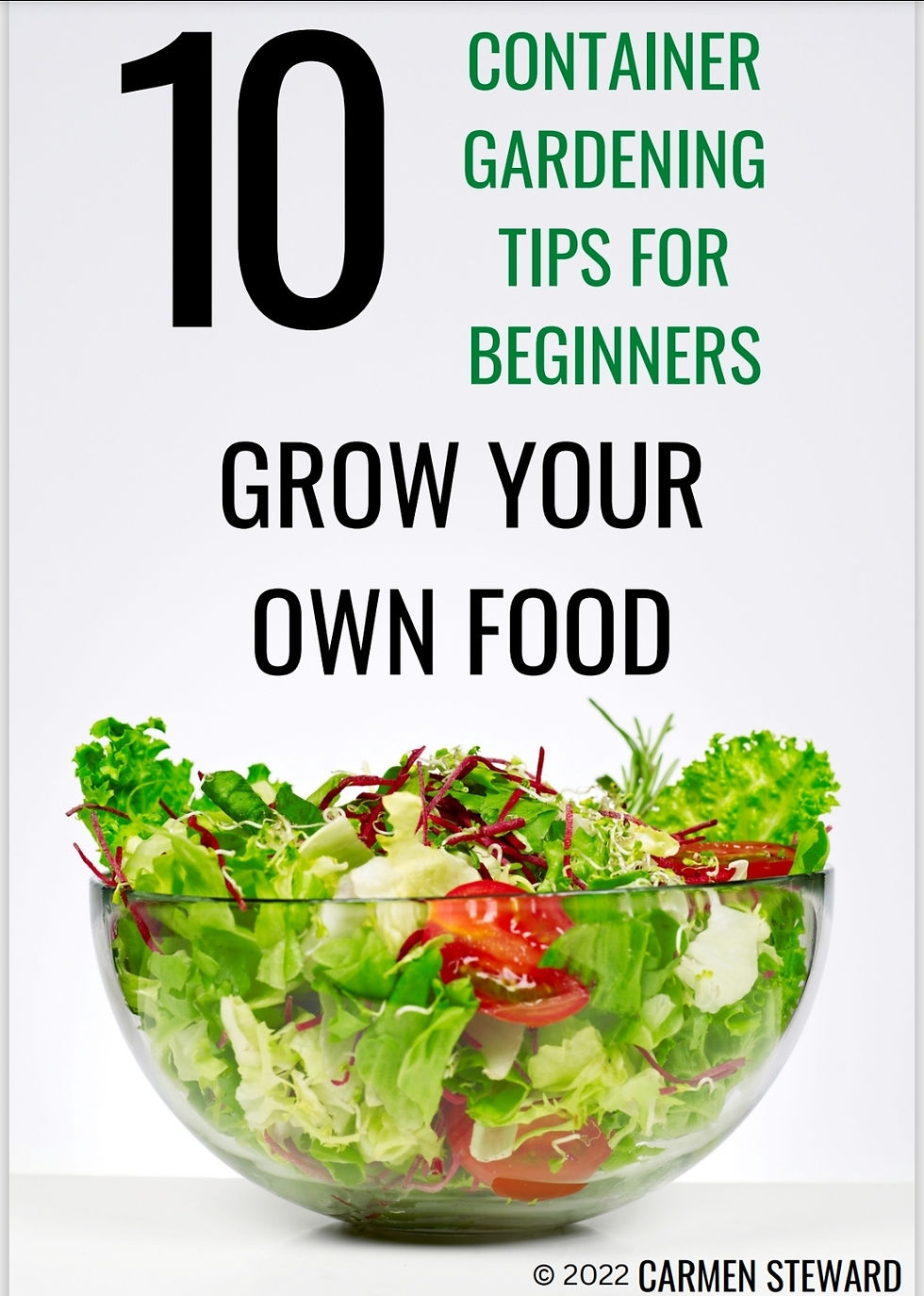 Container Gardening E-book