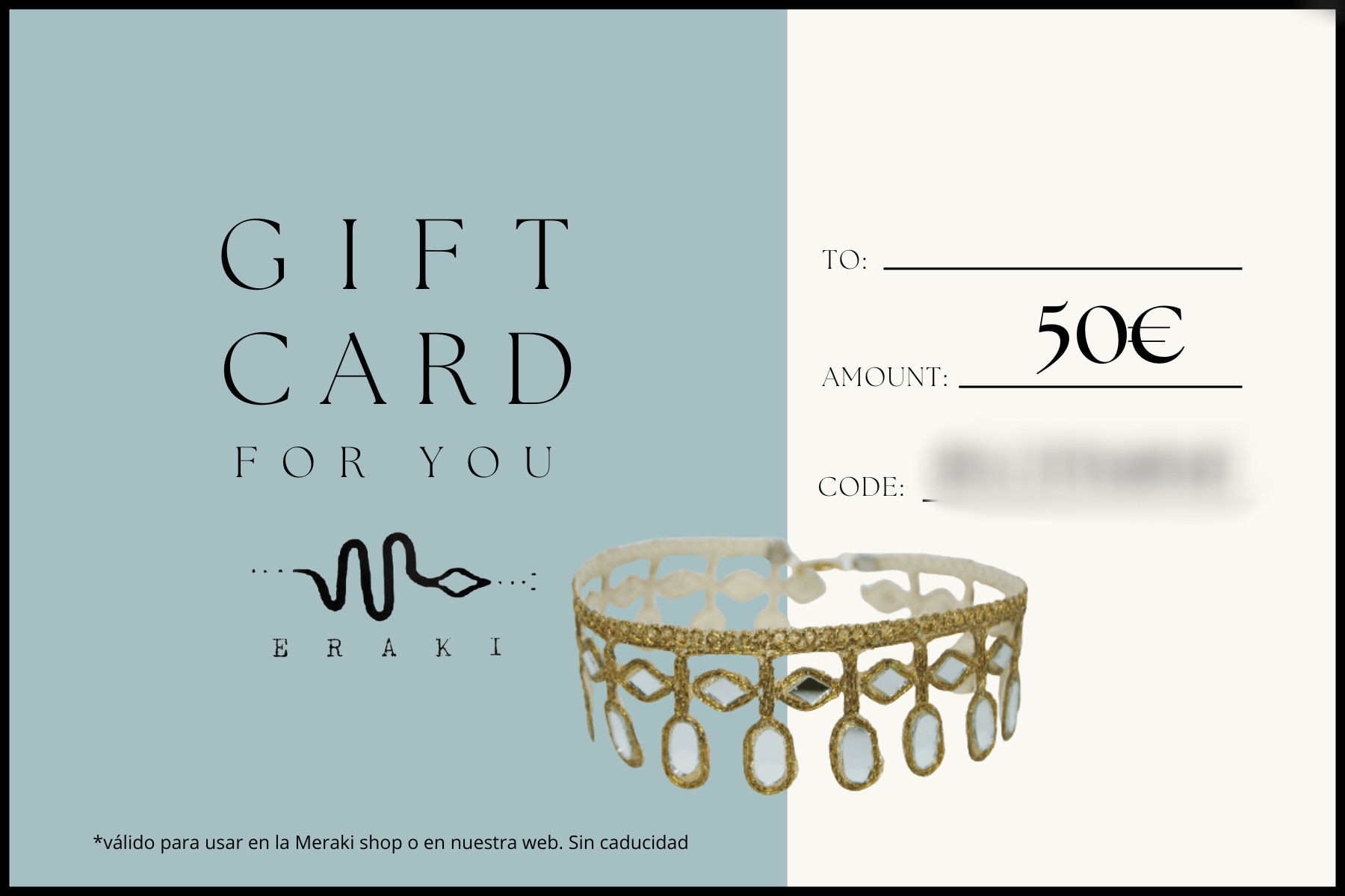 TARJETA REGALO 50€