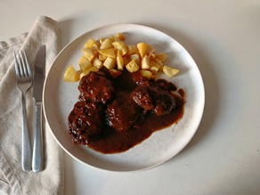 Carrilleras al vino tinto en olla gm