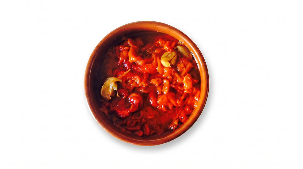 Pimientos asados picantes
