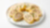 Enrollados de tortilla francesa y requesón