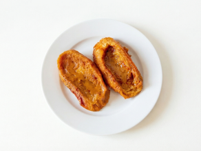 Torrijas de dulce de leche