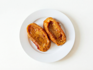 Torrijas de dulce de leche