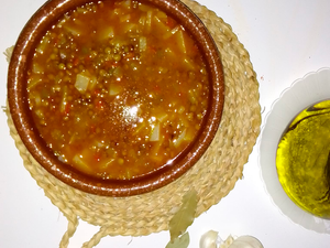 Lentejas viudas en Mambo