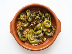 Pimientos italianos fritos en olla GM