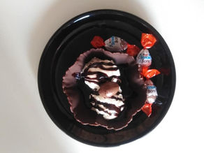 Helado de huevo Kinder en robot de cocina