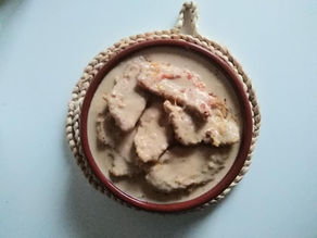 Solomillo en salsa de pimienta en robot de cocina