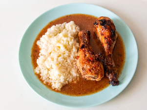 Muslos de pollo asado a la portuguesa en olla lenta