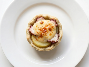 Tartaleta de polvo à feira.