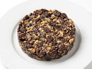 Revuelto de morcilla de Burgos