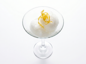 Sorbete de Gintonic en robot de cocina