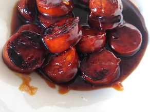 Chorizo al vino y miel en robot de cocina