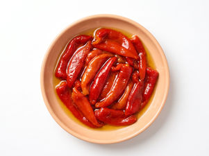 Pimientos asados en freidora de aire