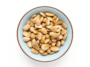 Almendras fritas en freidora de aire
