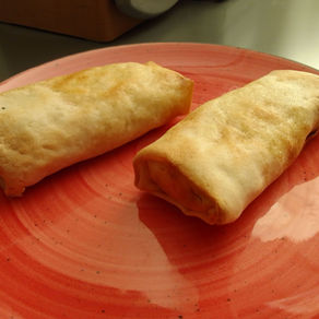 Rollitos de primavera en freidora de aire