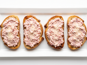 Pintxo de muselina de jamón