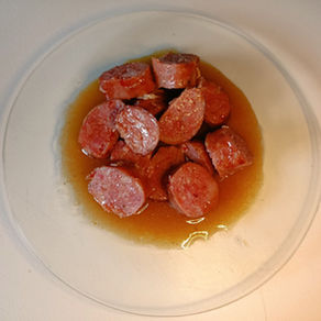 Receta de Chorizos criollos a la naranja en olla GM