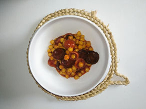 Garbanzos con chorizo y morcilla en Mambo