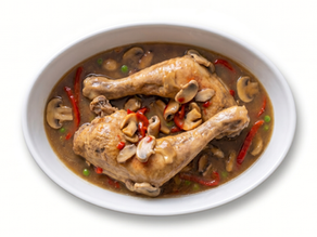 Pollo a la cerveza de mi madre en olla lenta