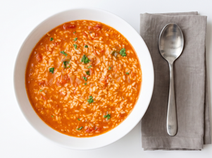 Arroz con tomate al estilo portugués