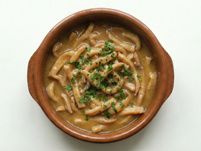 Calamares a la sidra al modo tradicional