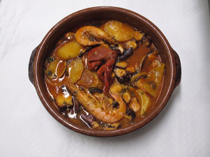 Pulpo a la sidra