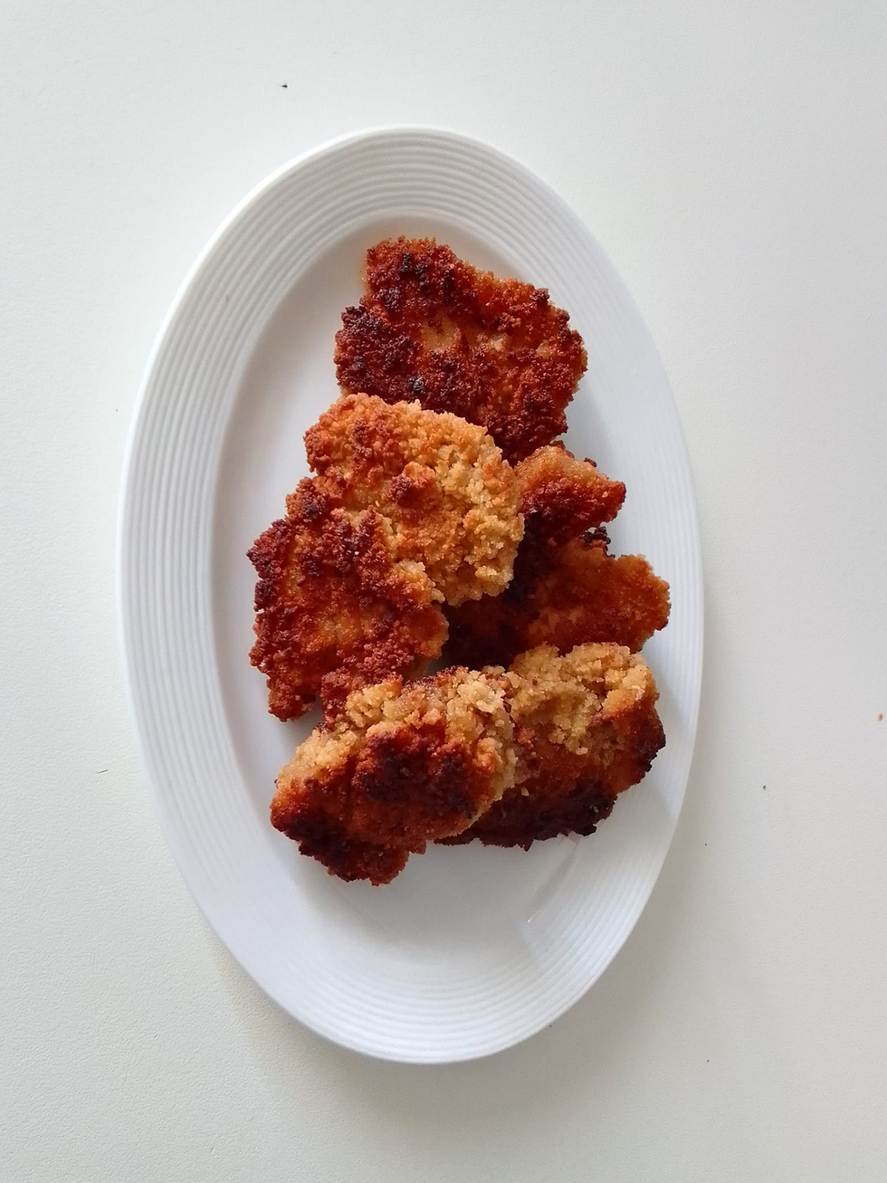 Nuggets caseros de pollo en robot de cocina