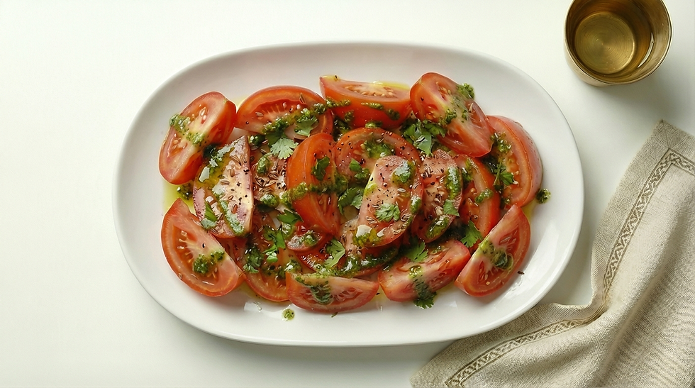 Tomate Jarra Marra (ensalada marroquí) Tradicional