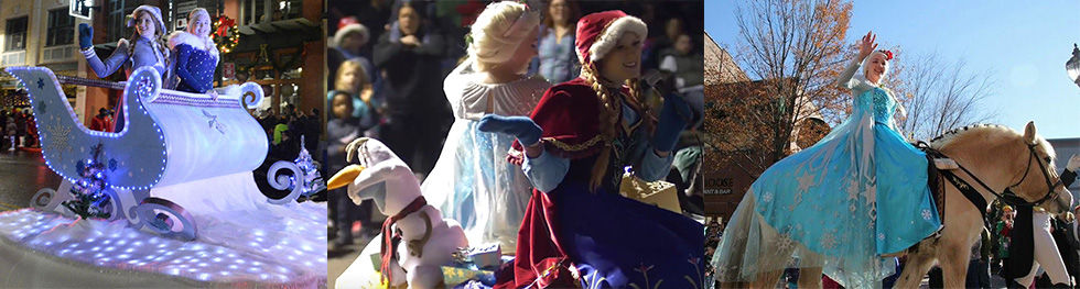 Anna Elsa Schenectady Holiday Parade