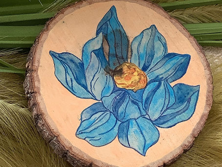 Mixed Media On Wood