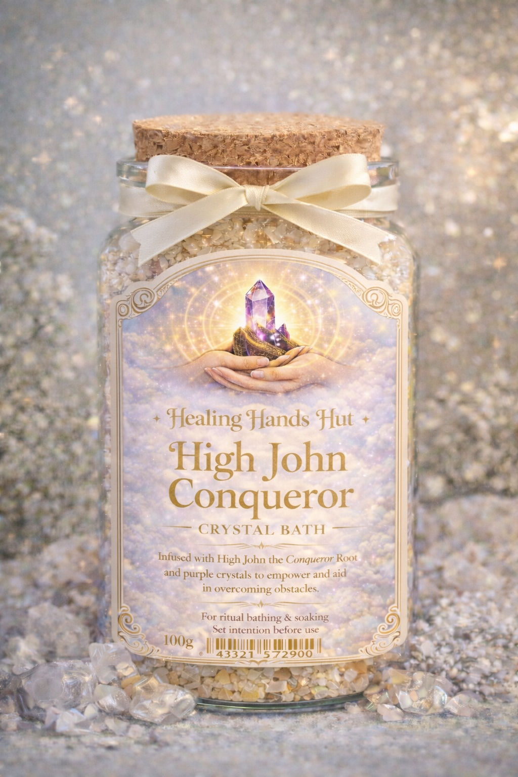 High John Conqueror Crystal Bath