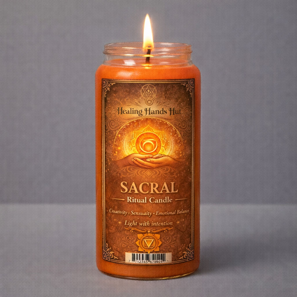 Sacral Chakra Ritual Candle