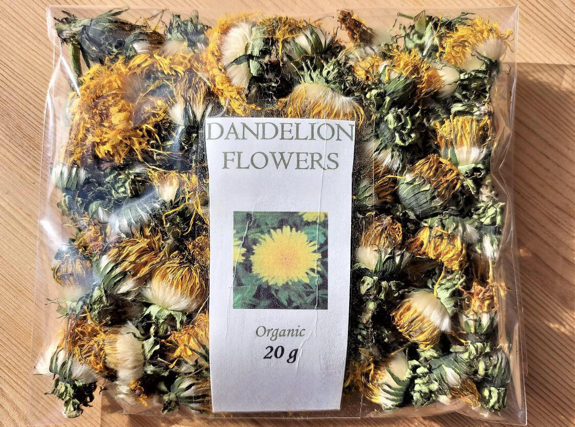 Healing Hands Hut Organic Dried Dandelion Flowers