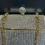 Thumbnail: Gold white stone chain evening handbag